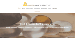 Desktop Screenshot of amberbank.com